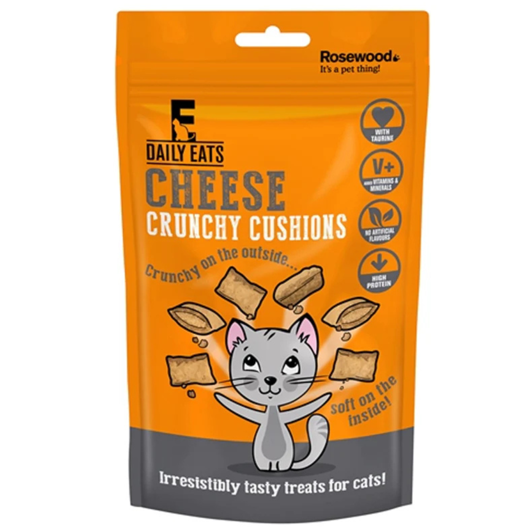 Rosewood Cheese Crunchy Cushions 60G