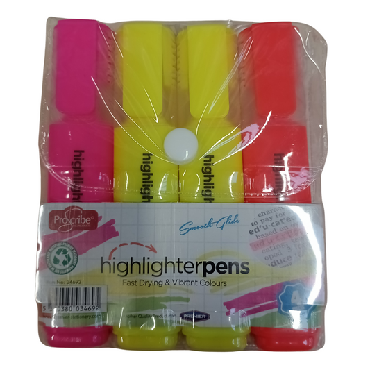 4-Pack Highlighters