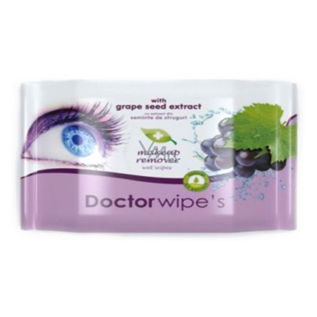 Doctor Wipes Makeup Remover Wipes – 20 Pack