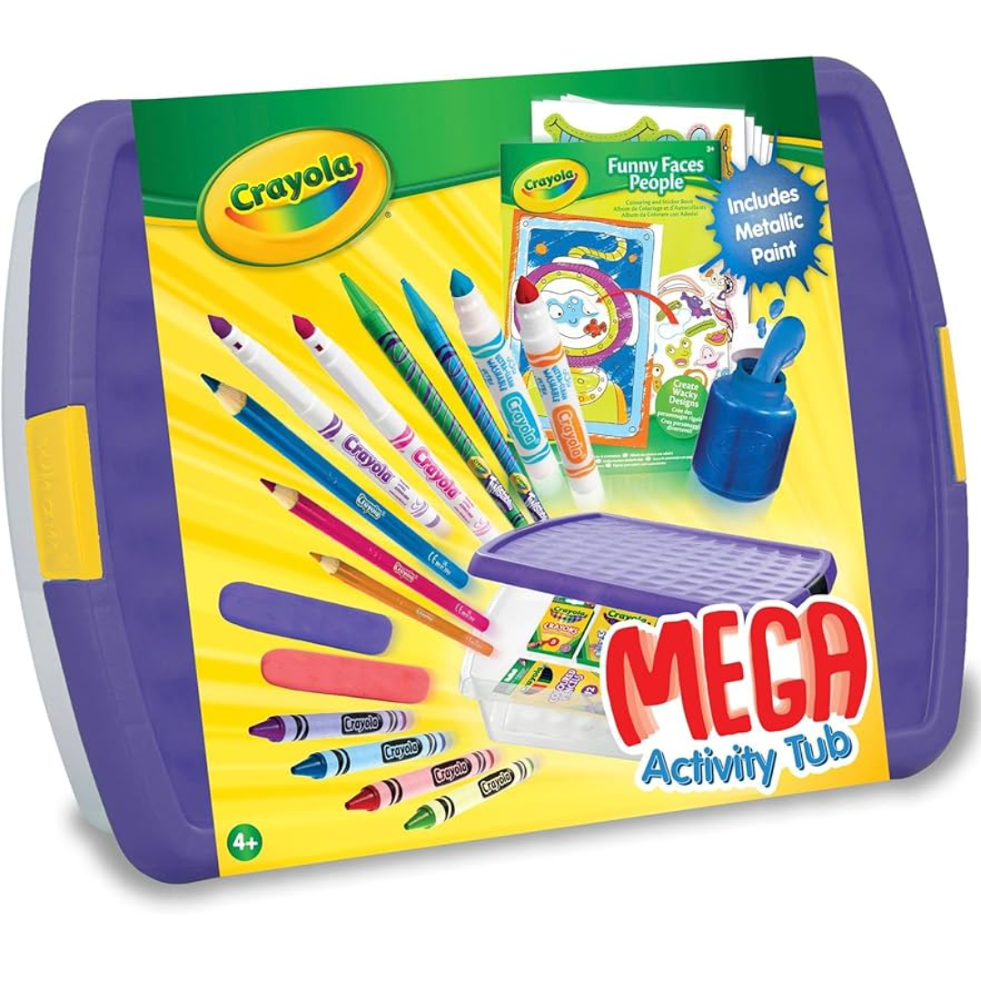 Crayola Mega Activity Tub (Ages 4+)