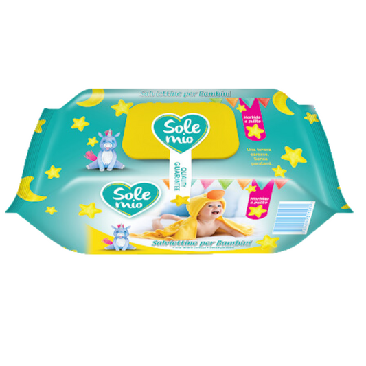 Sole Mio Baby Wipes 200 Pack