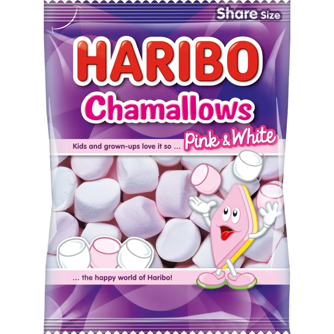 Haribo Chamallows Pink & White 140g