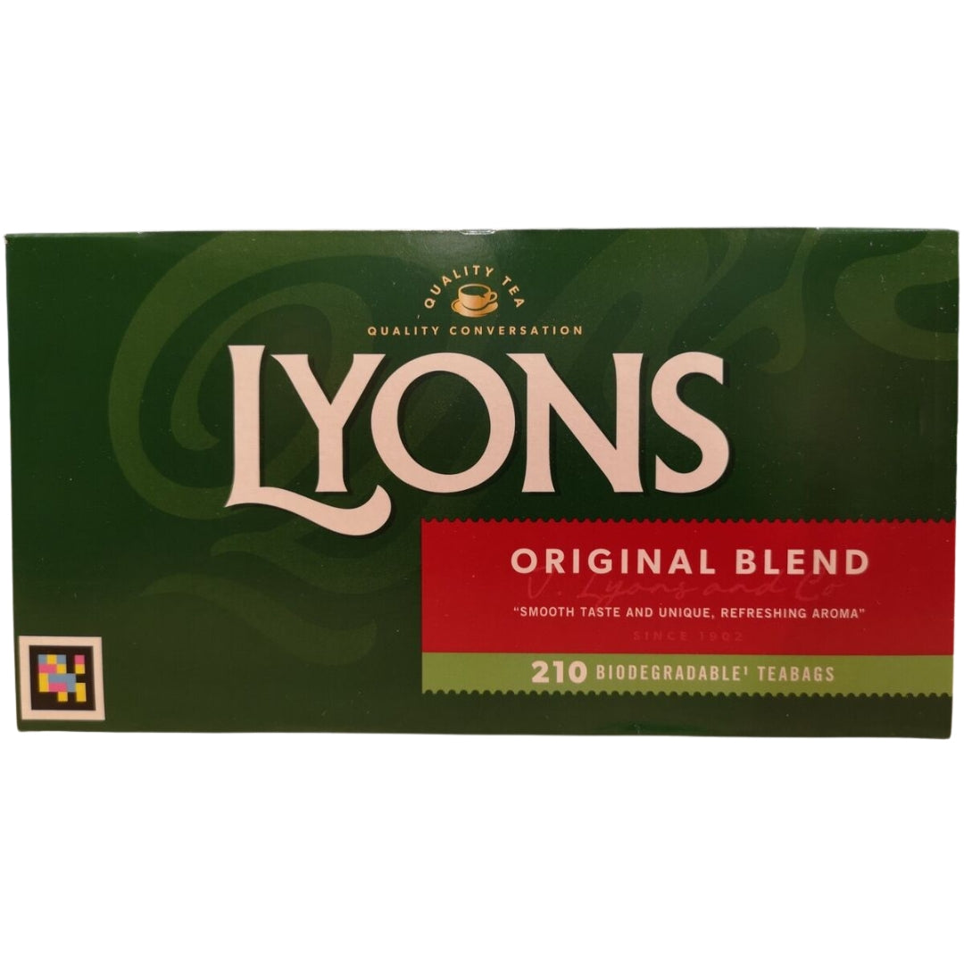 Lyon’s Original Blend Tea Bags – 210 Pack (609g)