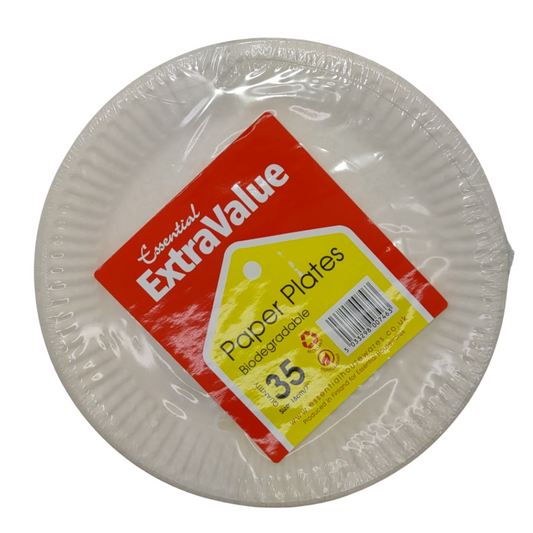 30-Pack Extra Value 23cm Paper Plates