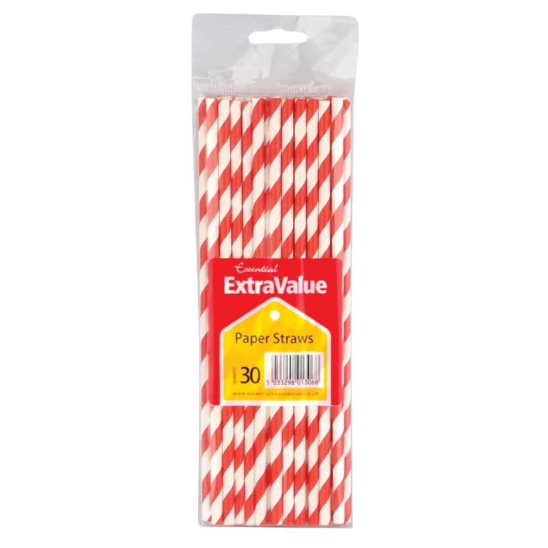 30-Pack Paper Straws