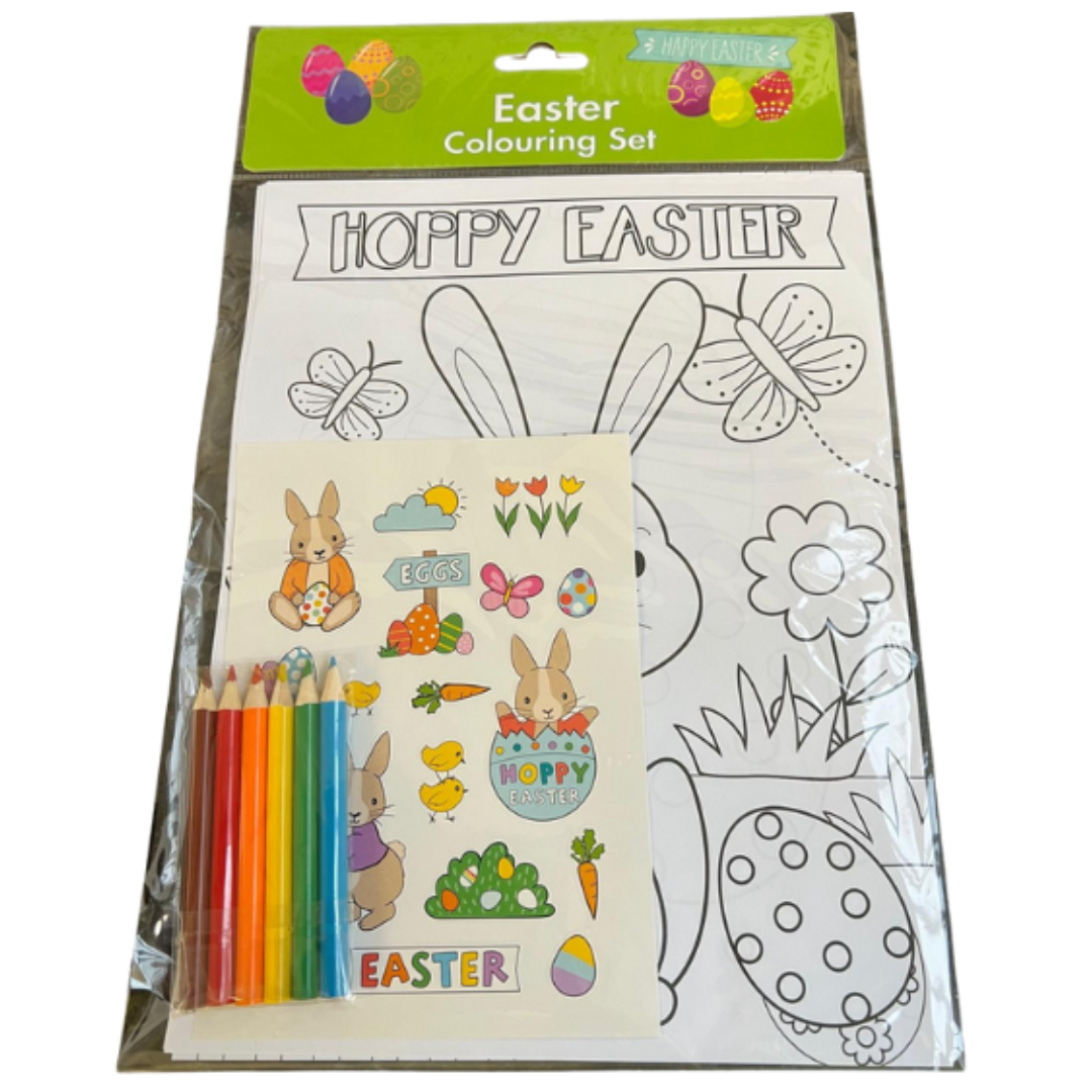 Happy Easter Colouring Set – Fun & Creative Easter Activity