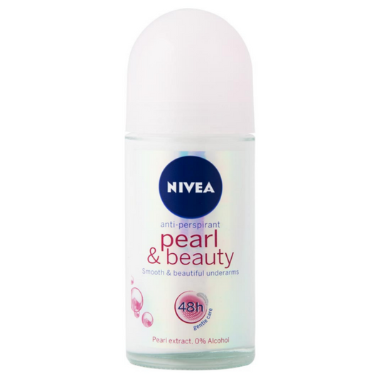 NIVEA Pearl & Beauty Roll-On Deodorant - 50ml