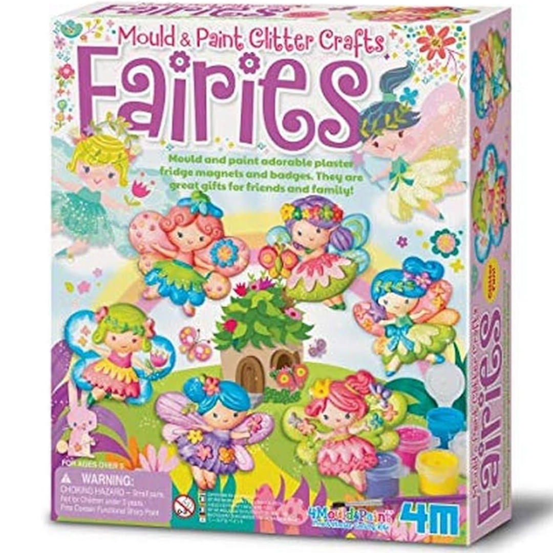 Mould & Paint Glitter Fairy Kit