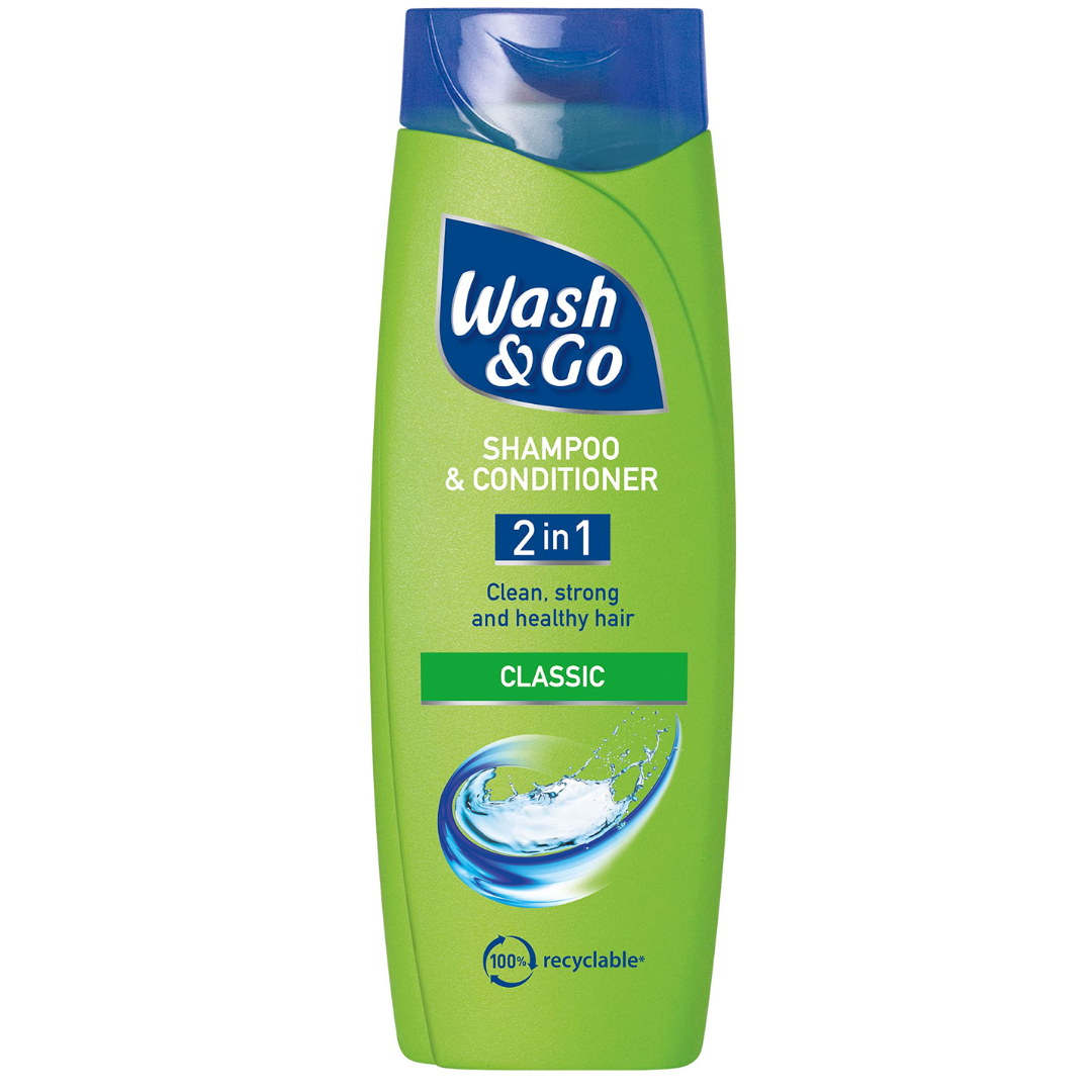 Wash & Go 2-in-1 Classic Shampoo and Conditioner 400ml