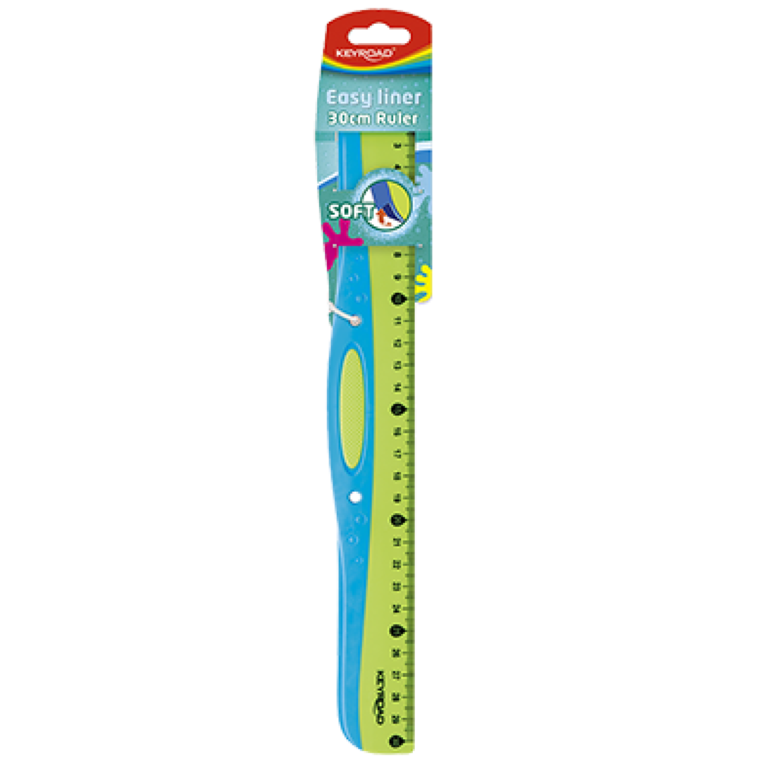 Keyroad Soft Touch Ruler 30cm/12