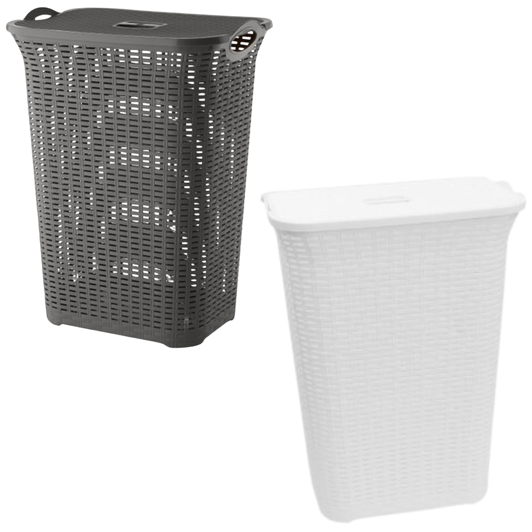 75L Woven Laundry Basket