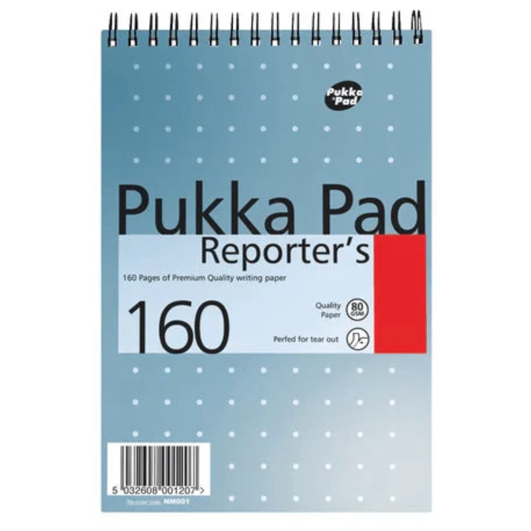 Metallic Pukka Reporter's Pad 160 Pages