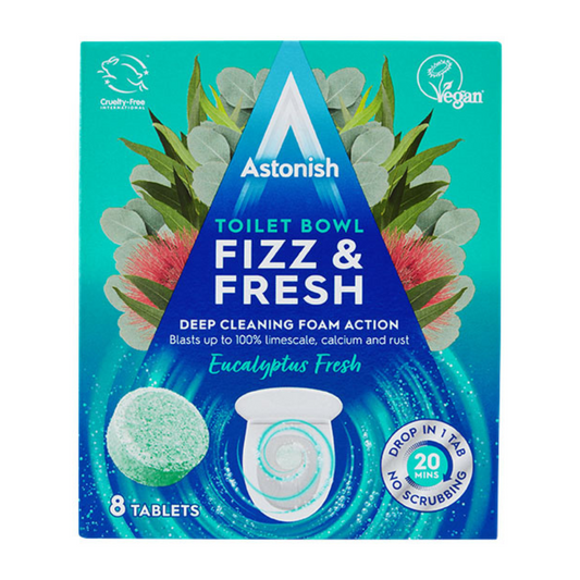 Astonish Fizz Toilet Tabs Eucalyptus 200g