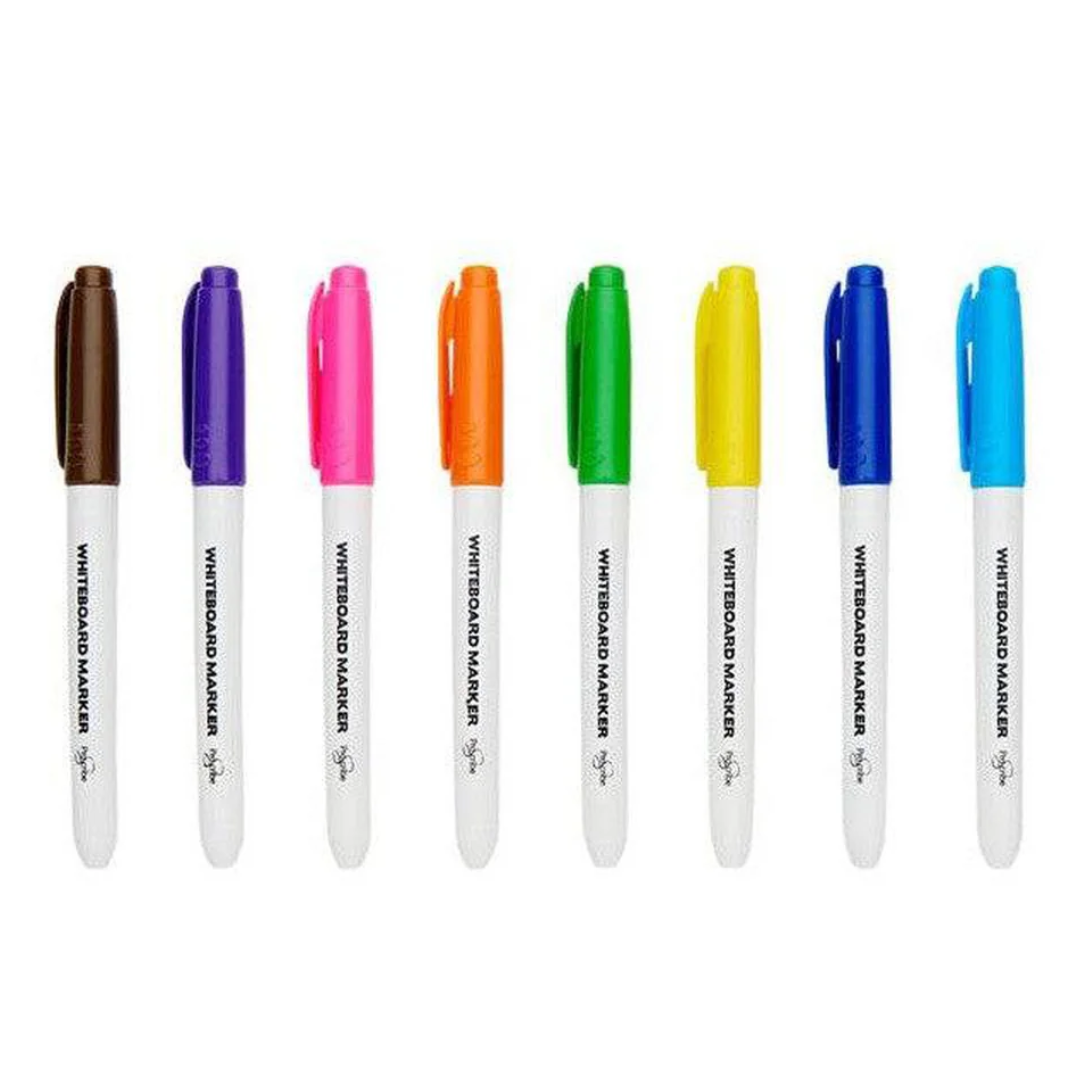 ProScribe Whiteboard Pens 8 Assorted Colours