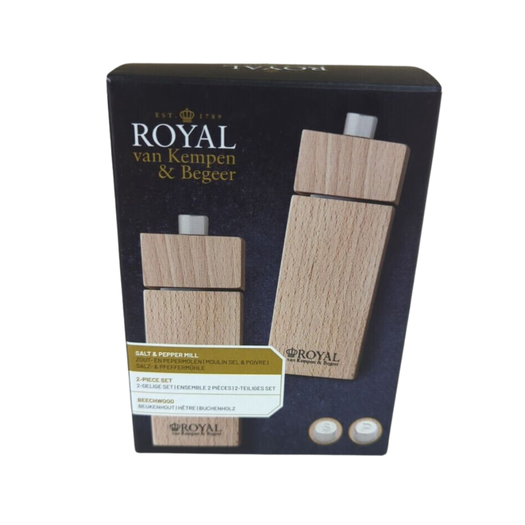 Royal Van Kempen Salt & Pepper Mill Set