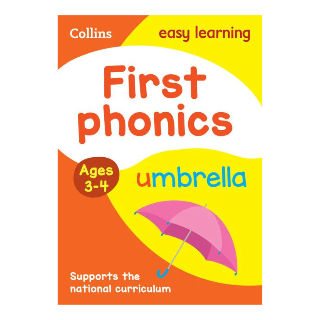 Collins Easy Learning First Phonics Ages 3-4