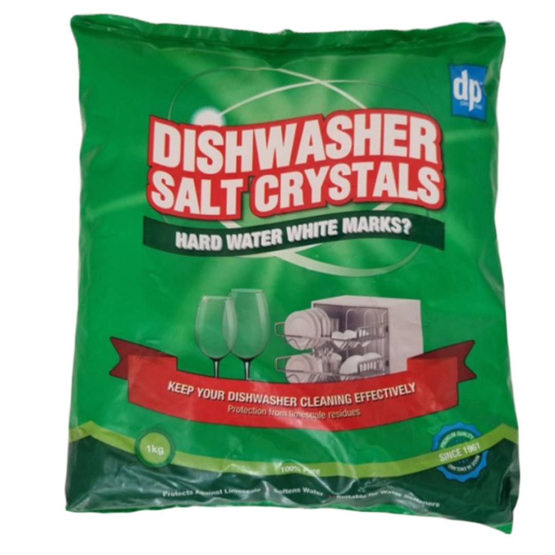 1kg Dishwasher Salt Crystals for Limescale Prevention