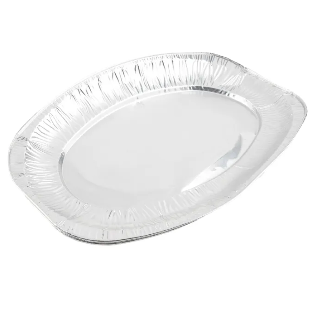 Large Foil Platters Pack Of 2