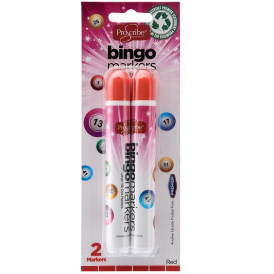 Bingo Markers - Red