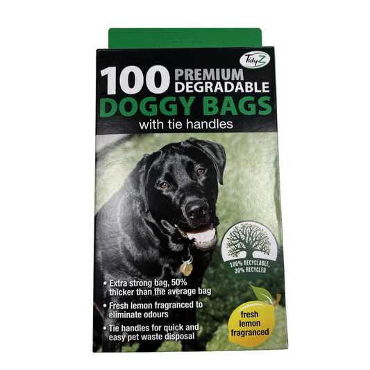 100 Premium Doggy Bags