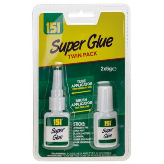 Super Glue Twin Pack 2x5g