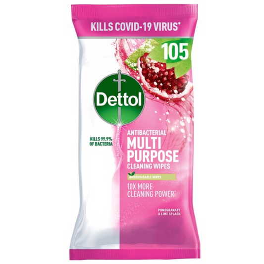 Dettol Antibacterial Biodegradable Pomegranate