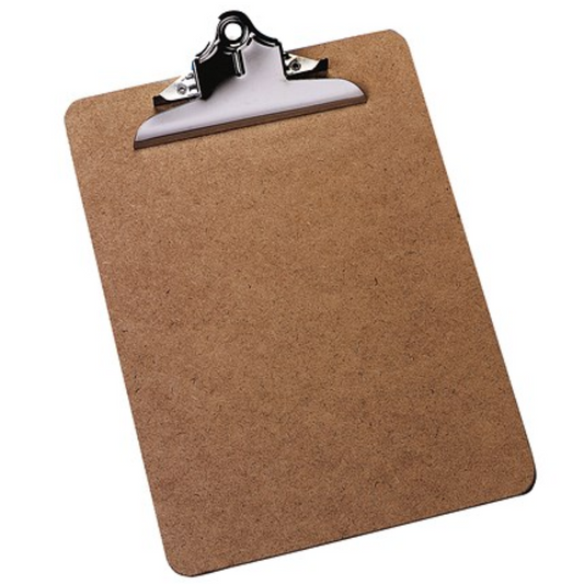 A4 Wooden Clip Board