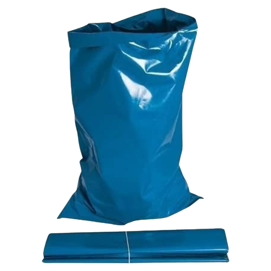 5 Pack of Blue Rubble Sacks Heavy Duty