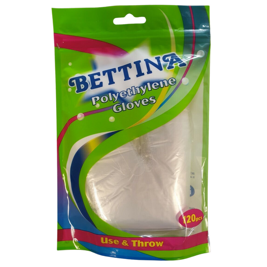 Bettina Polyethylene Gloves 120 Pack