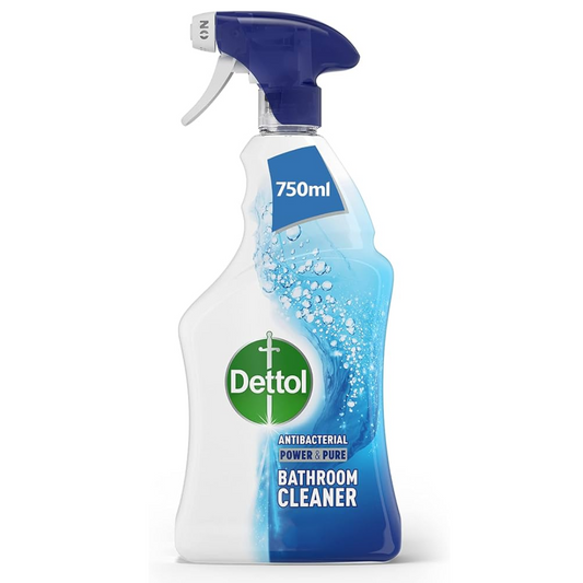 Dettol Power Pure Bathroom Antibacterial  Cleaner 750ml