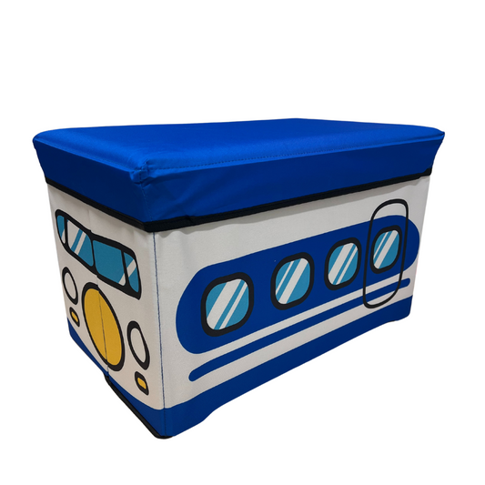 Bus Series Storage Stool - Train