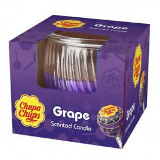 Chupa Chups 85g Box Candle - Grape