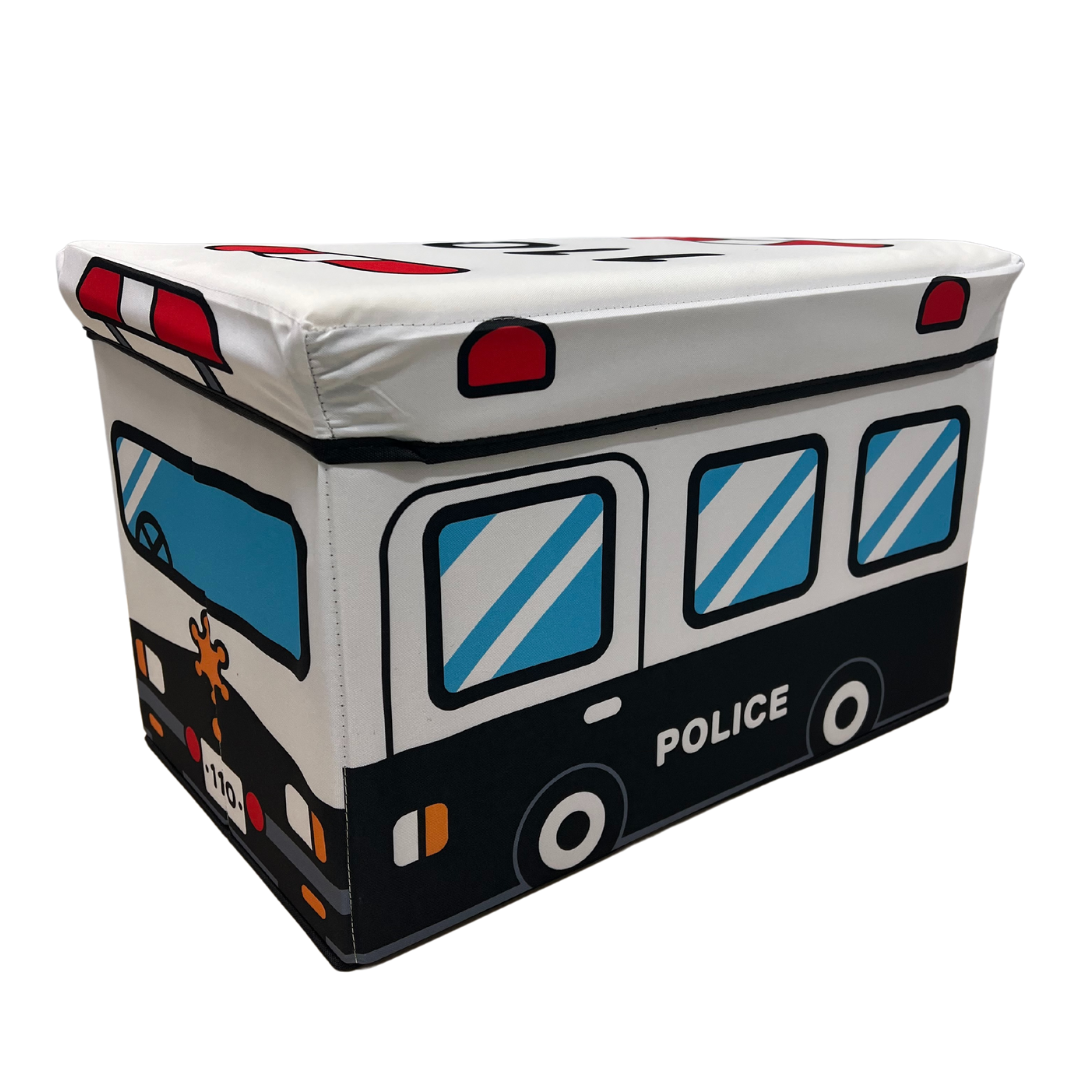 Bus Series Storage Stool – Police