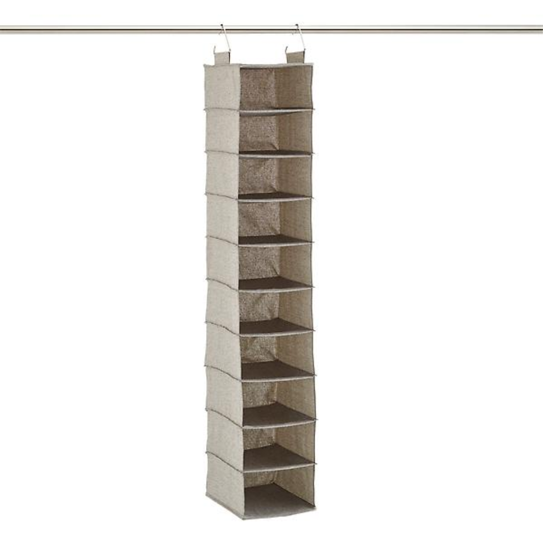 10-Compartment Closet Organizer