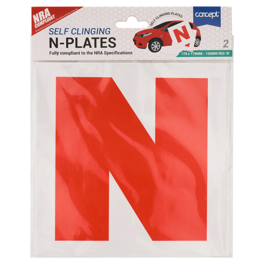 2 Self-Clinging Novice N-Plates