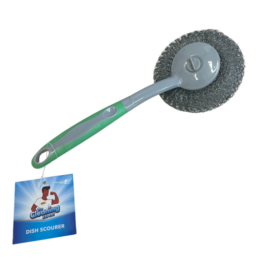 Mesh Stainless Steel Scouring Pad with Handle