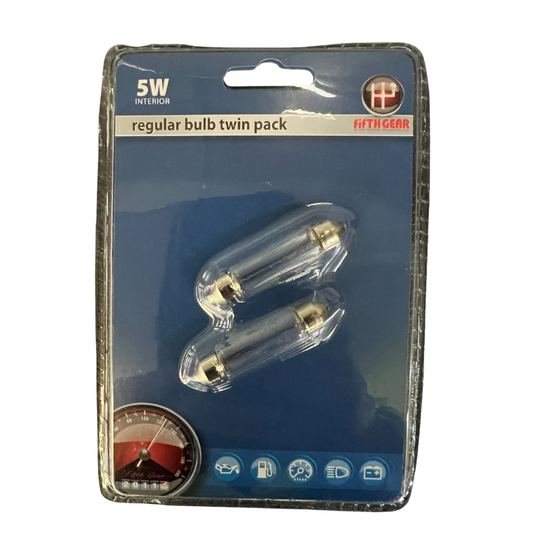 Indicator Light Bulbs 5W Twin Pack