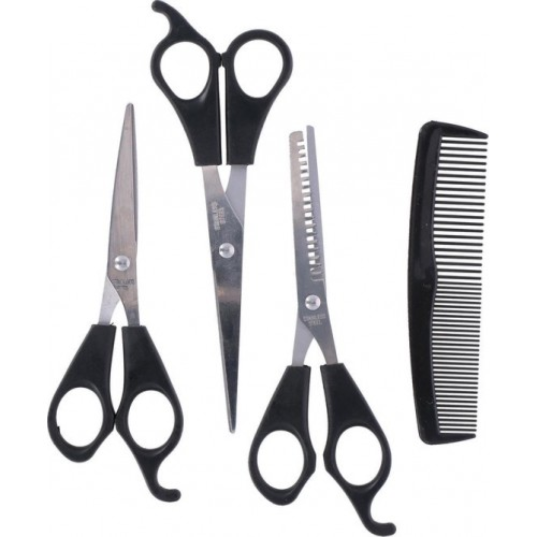 Professional Hairdresser Scissors Set with Comb