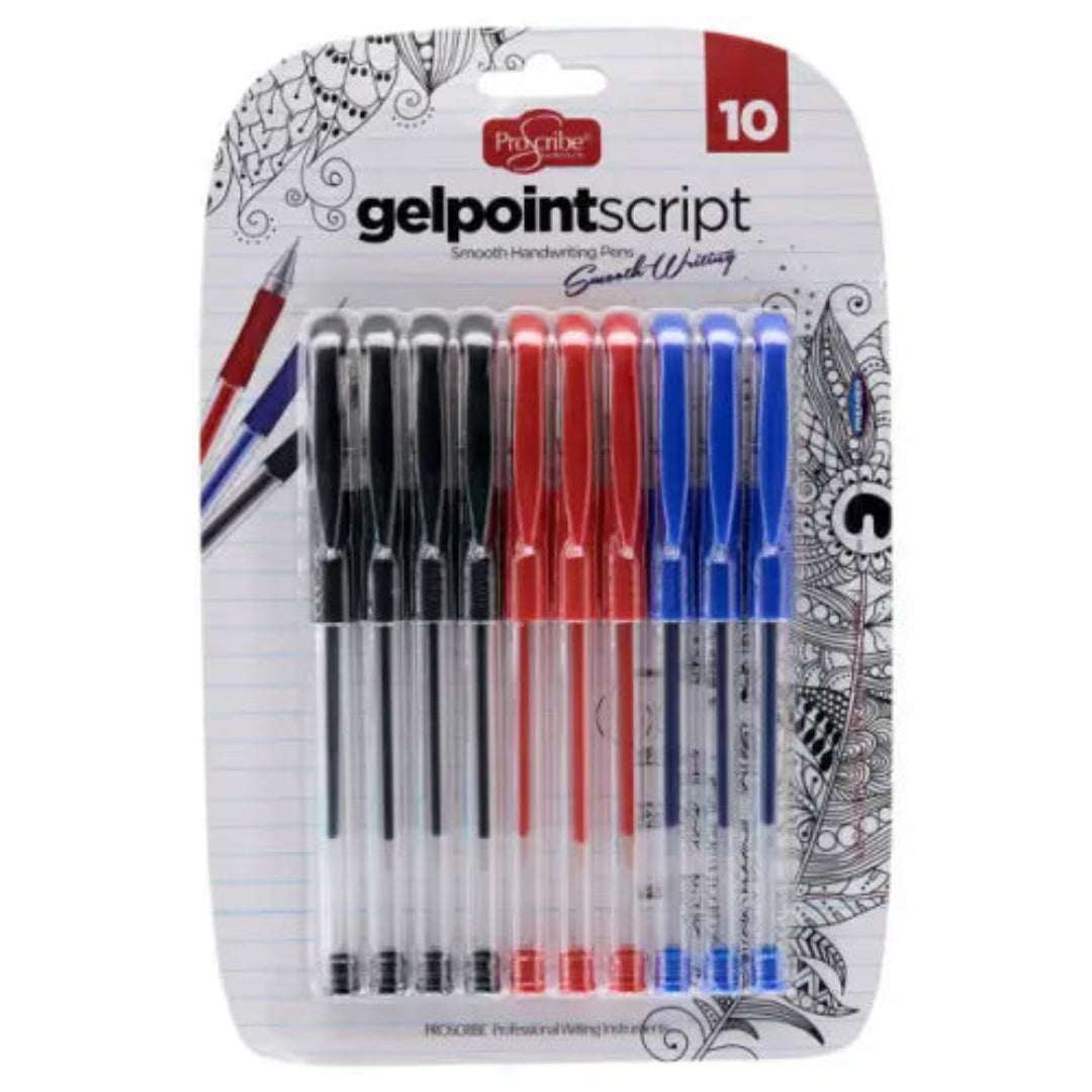 PRO 10 Gelpoint Script Pens