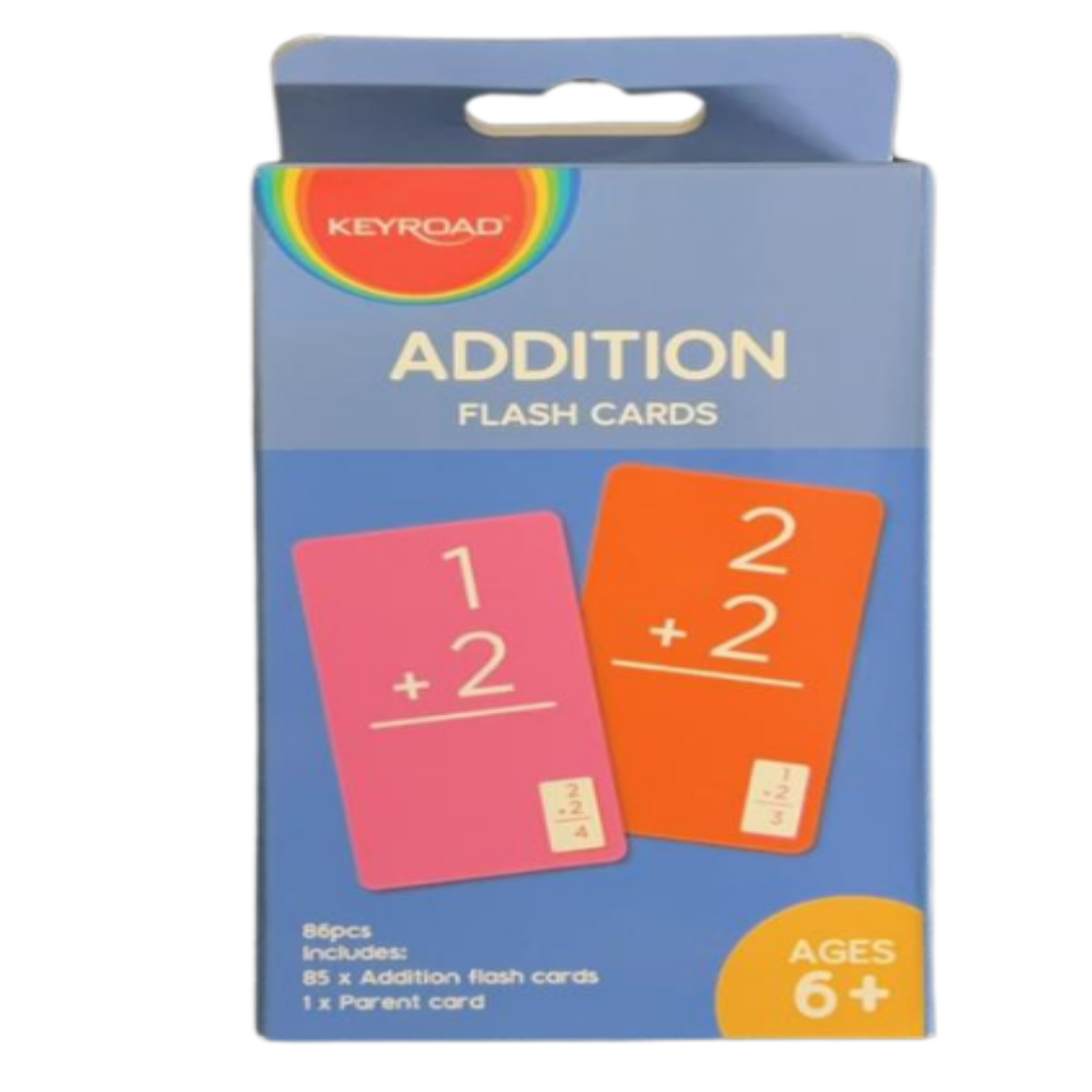 Kids Addition Flash Cards – 86 Cards for Fun Math Learning