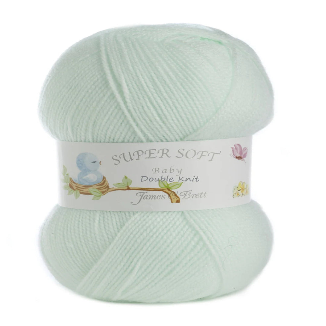 Baby Double Knitting Yarn 100G BB01 Mint