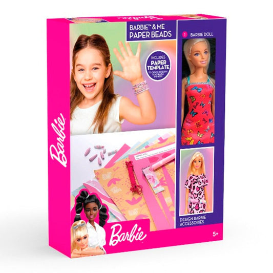 Barbie & Me Paper Beads Craft Set