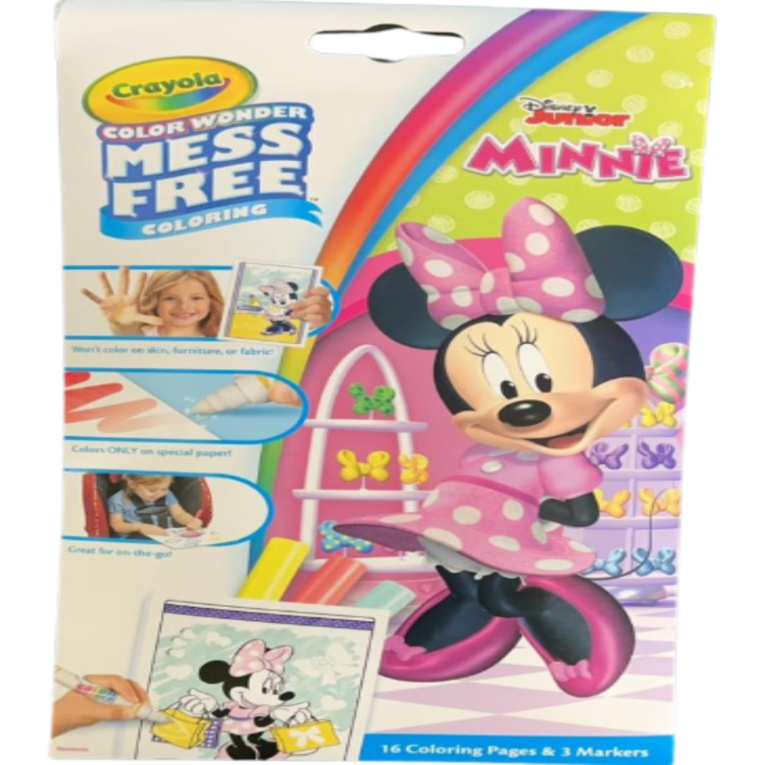 Crayola Colour Wonder Minnie Fold – Mess-Free Drawing Fun