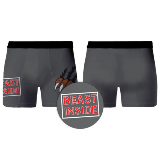 Men’s Briefs Small – Beast Inside Print