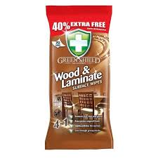 Green Shield Wood & Laminate Wipes 70s