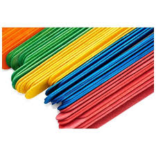 200 Jumbo Colored Lollipop Sticks