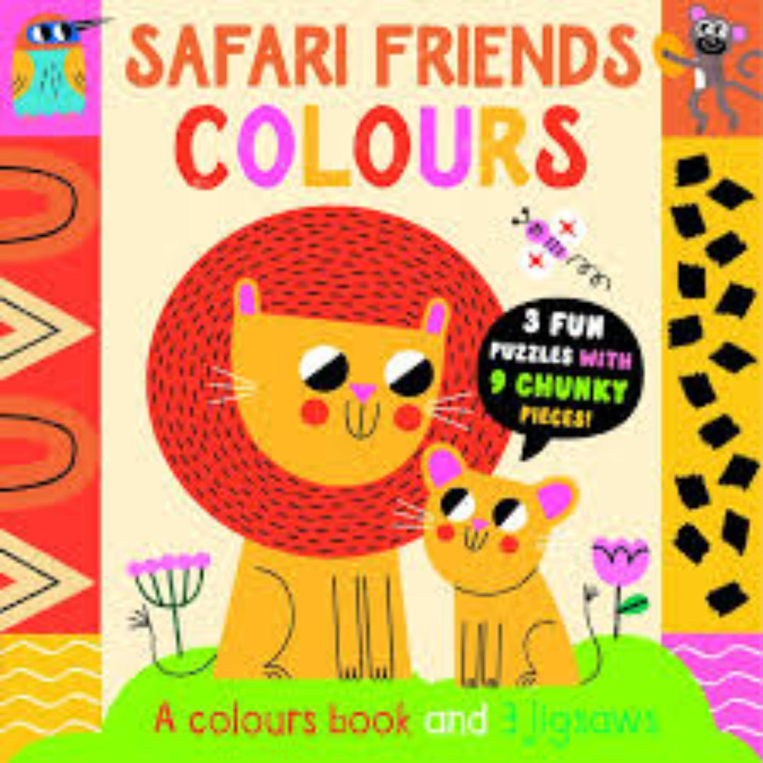 Safari Friends Colours Activity Book