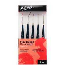 MM 5pc Mini Detail Brush Set