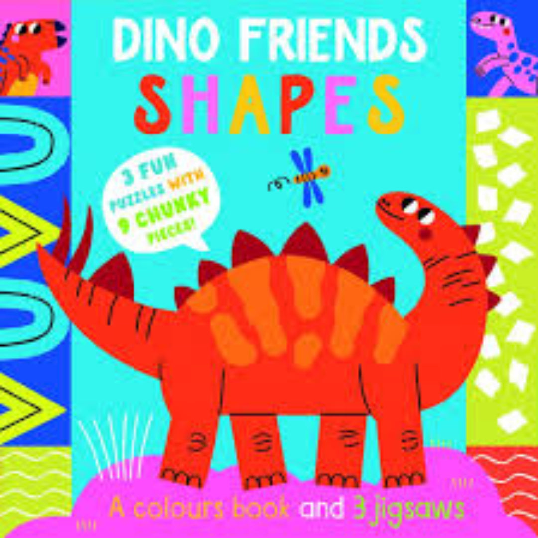 Dinosaur Friends - Shapes Activity Book