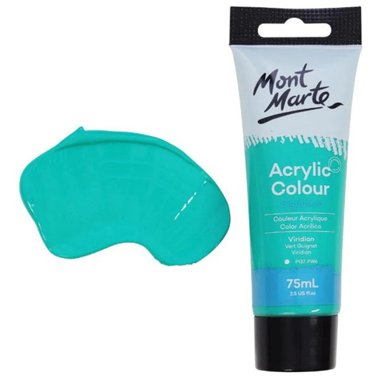 Mont Marte 75ml Acrylic Paint - Viridian